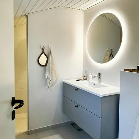 Split-level With View Of Aro Haderslev